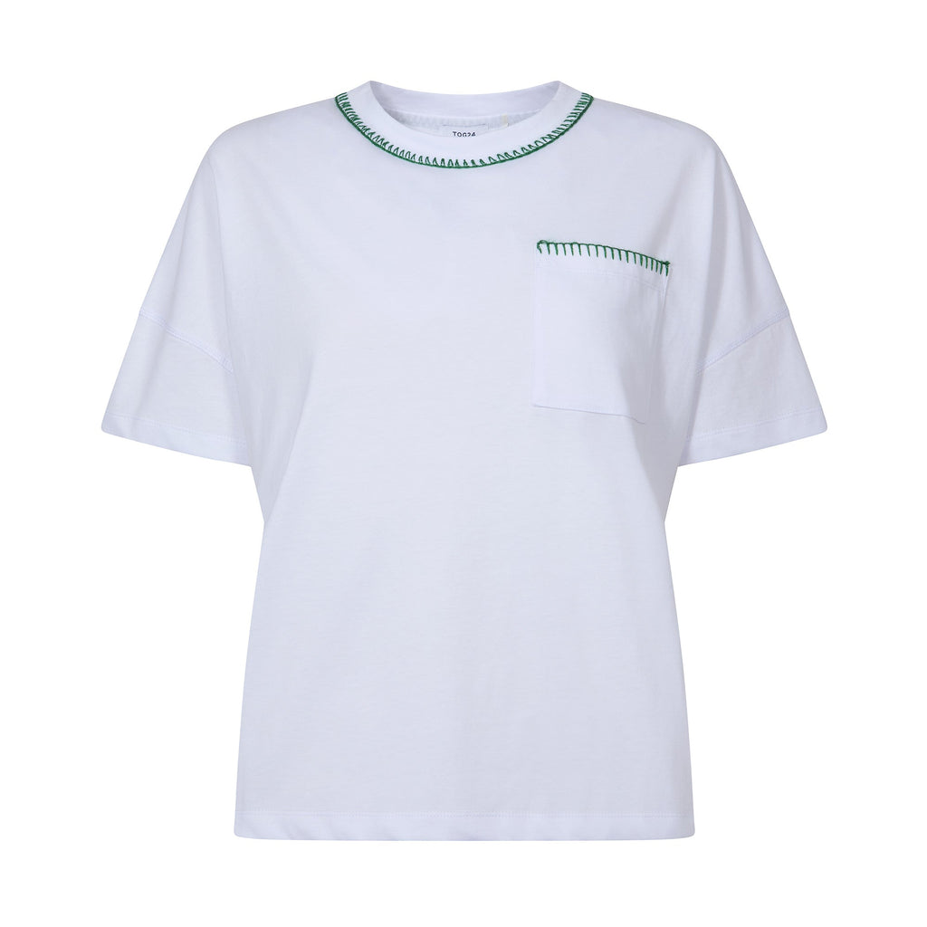 Laurie Womens 100% Cotton Supersoft Boxy Fit T-Shirt - Optic White - Image 7