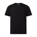 Maddox Mens Short Sleeve Performance T-Shirt - Black - Image 7