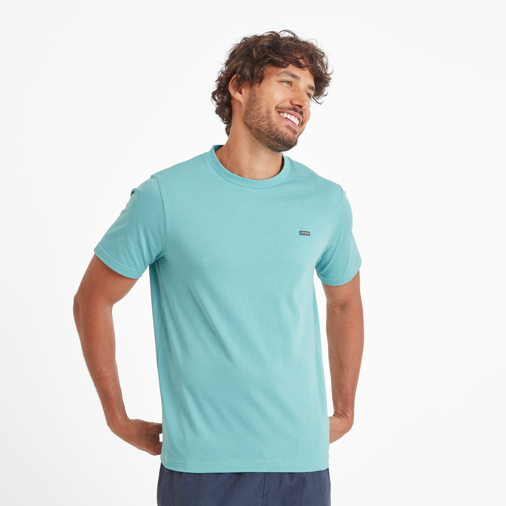 Mandar Mens T-Shirt - Light Sky - Image 3
