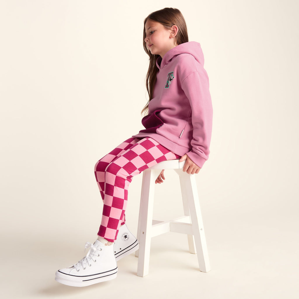 Masham Shaun the Sheep Kids Supersoft Overhead Hoodie - Beetroot Red - Image 7
