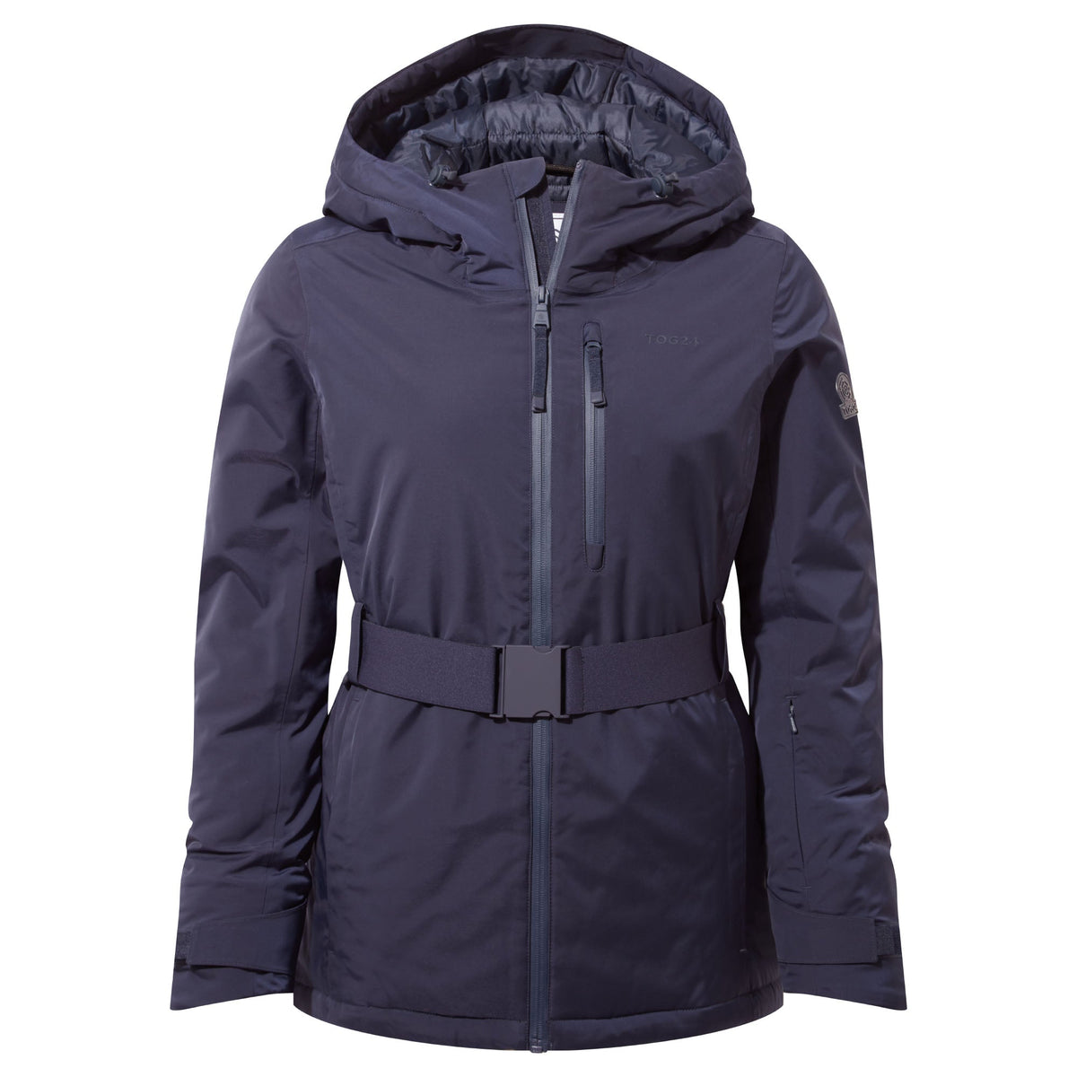 Meribel Womens Performance Waterproof Ski Jacket - Oxford Blue - Image 9