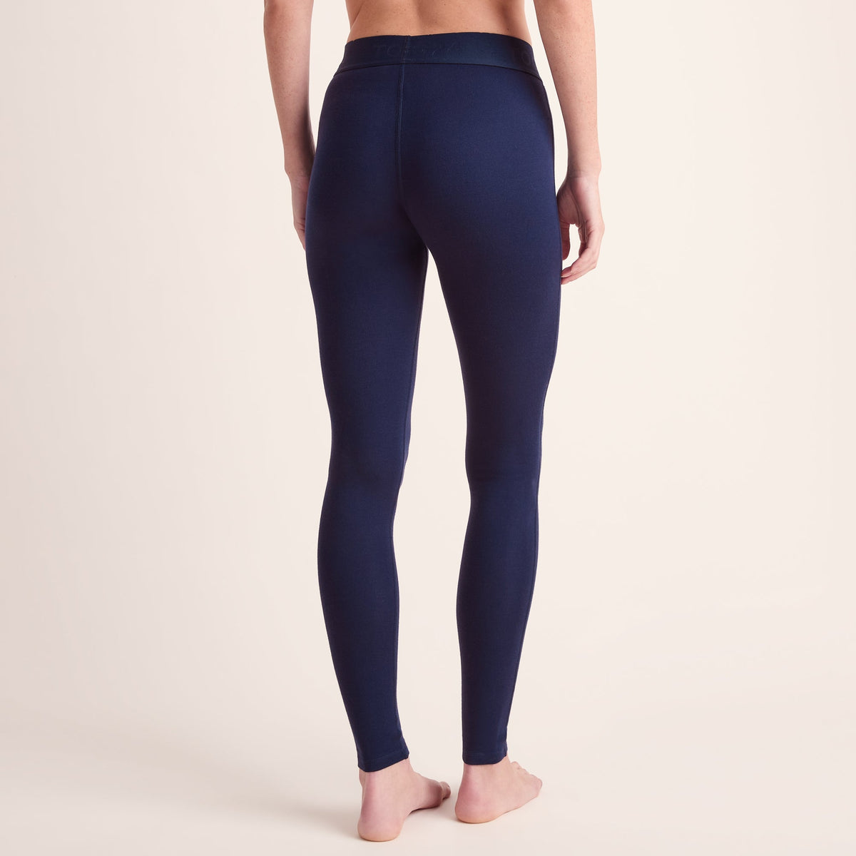 Meru Womens Cashmere Touch Base Layer Leggings - Oxford Blue - Image 3