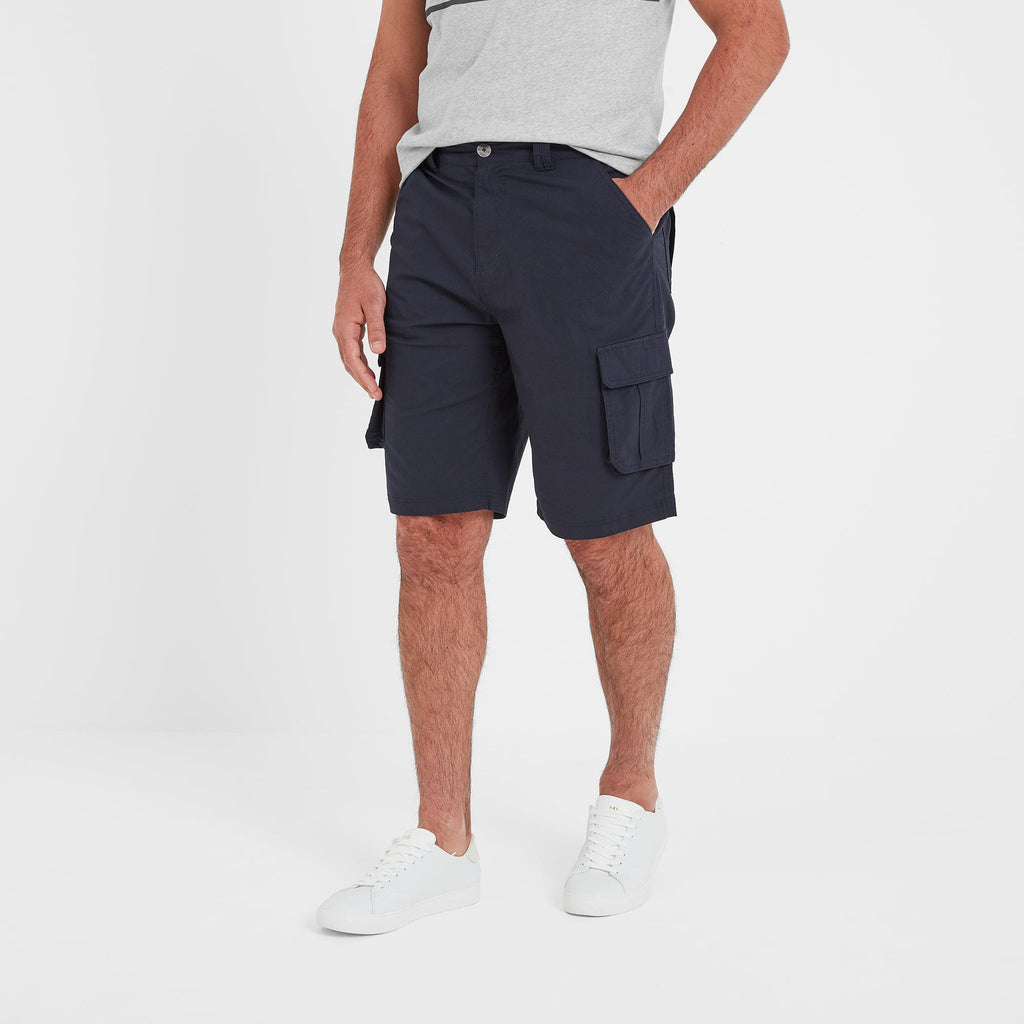 Noble Mens Cargo Shorts - Midnight