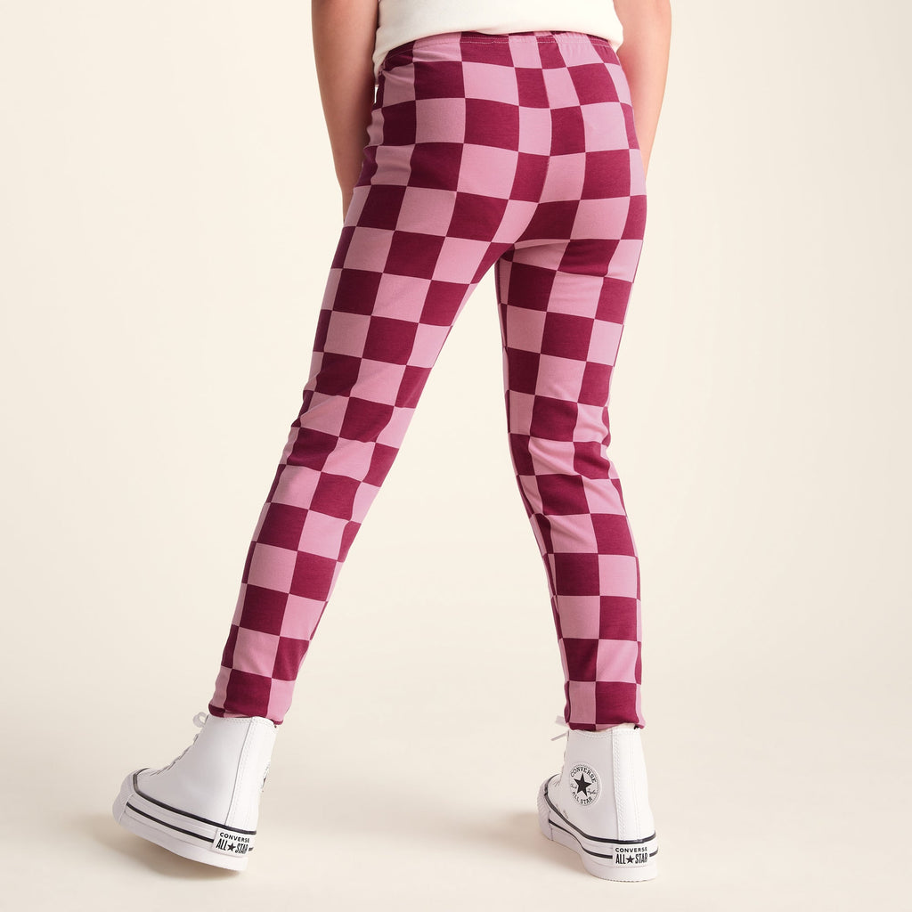 Racka Kids Shaun the Sheep Legging - Candy Floss/Beetroot Red - Image 3