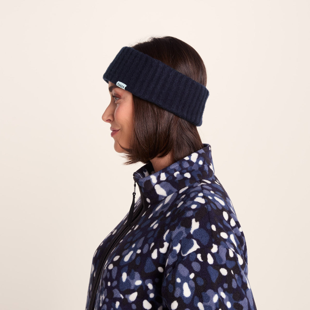 Ranora Knit Headband - Oxford Blue - Image 2