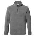 Revive Mens Quarter Zip Fleece - Grey Marl - Image 6