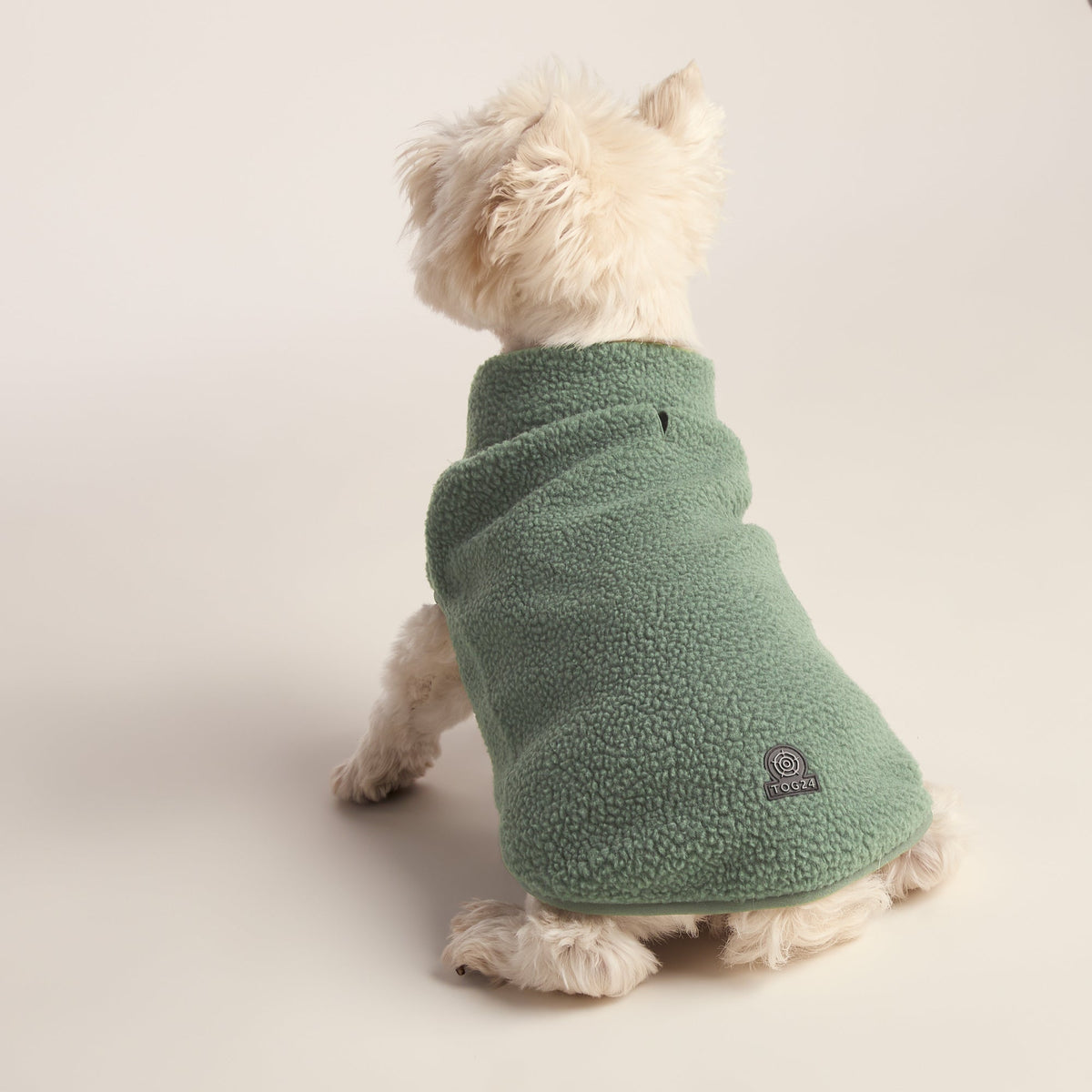Rover Sherpa Dog Coat S - Light Forest - Image 2