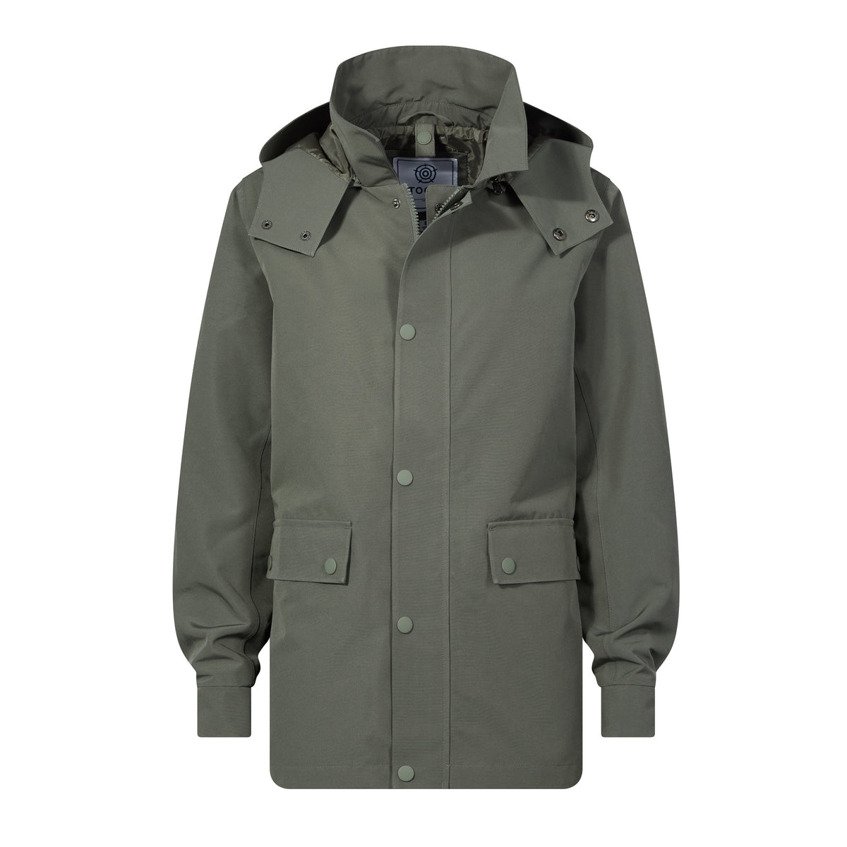 Shea Womens Waterproof Trench Coat - Pale Khaki - Image 10