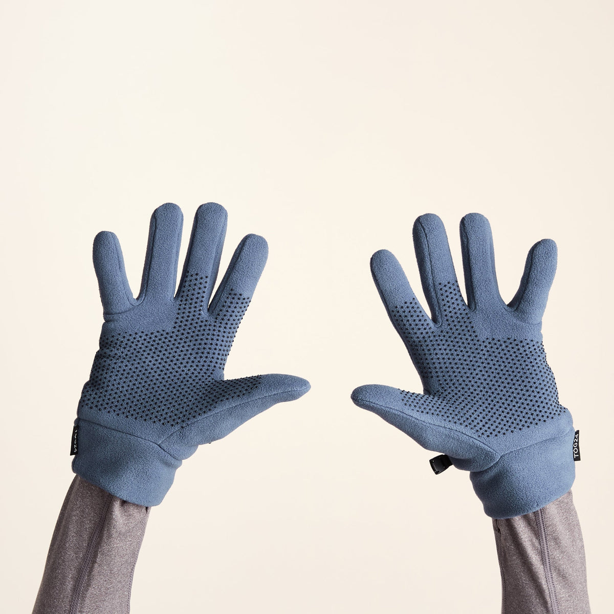 Stride Microfleece Gloves - Smokey Blue - Image 2
