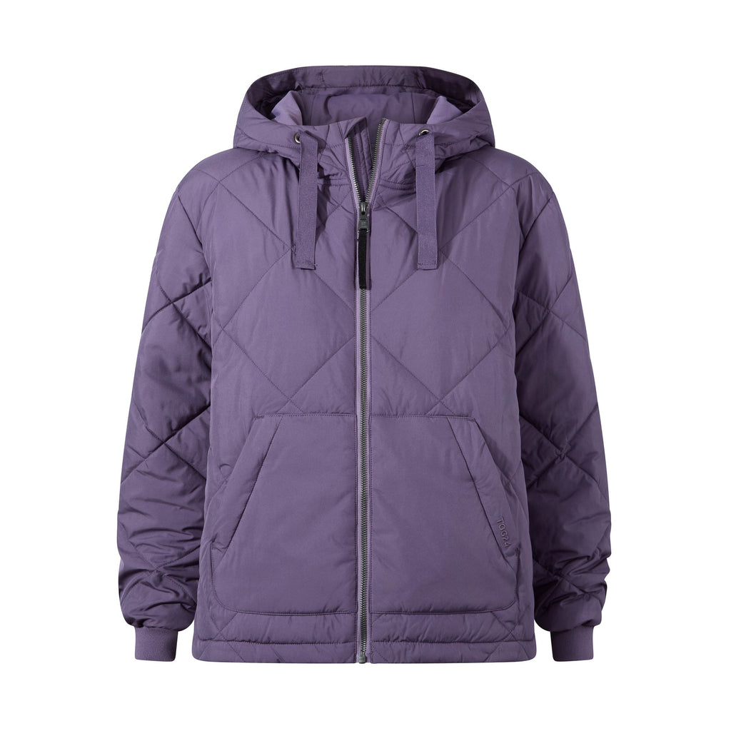 Tasker Womens Lightweight Insulated Quilted Jacket - Smokey Purple - Image 8