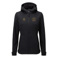 Porsche & Coffee Club Coupe Womens - Valley Softshell Hoody Black