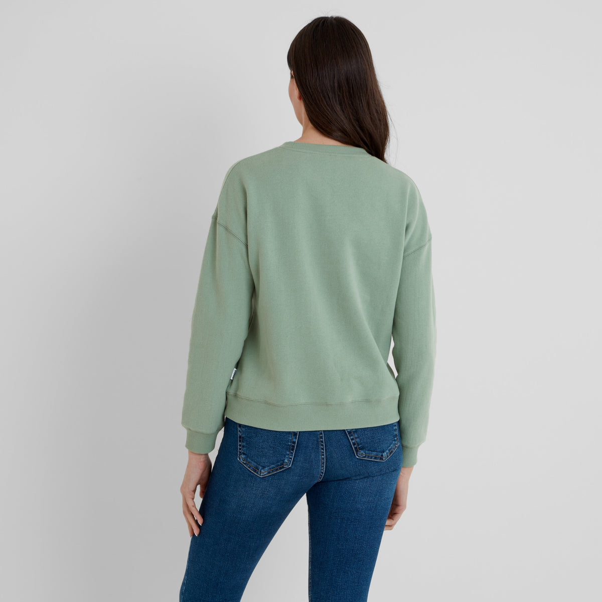 Winona Womens Sweatshirt - Pistachio - Image 3