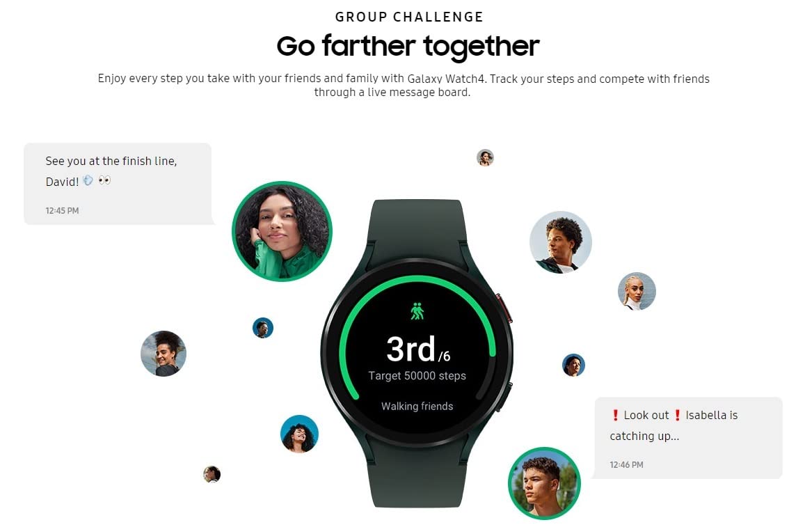 Samsung Galaxy Watch 4 40mm Smartwatch - ECG, Health & Fitness Tracker, GPS, Fall Detection, Bluetooth, US Version - Image 5
