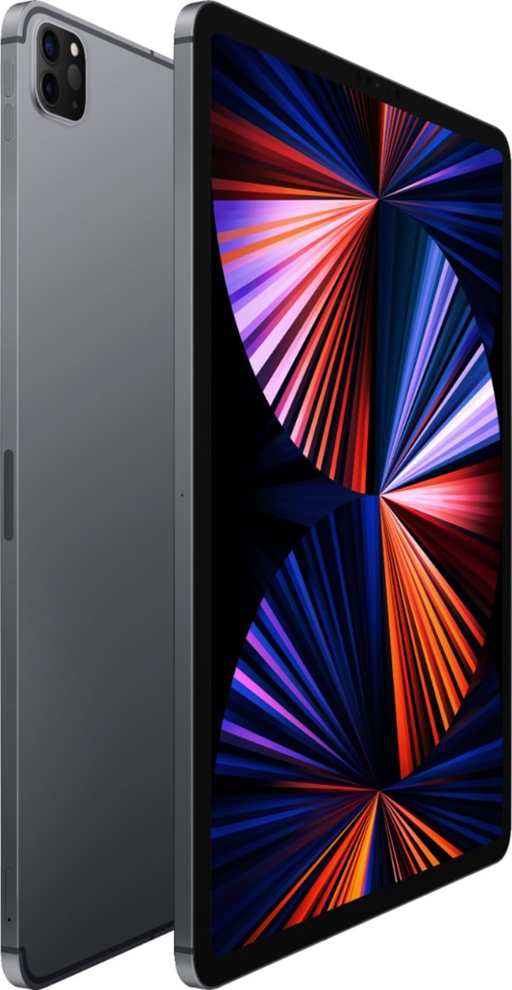 Apple iPad Pro 5th Gen (12.9 inch, Wi+Fi + Cellular, 2TB) Space Gray - 2021 - MHP43LL/A - Image 2