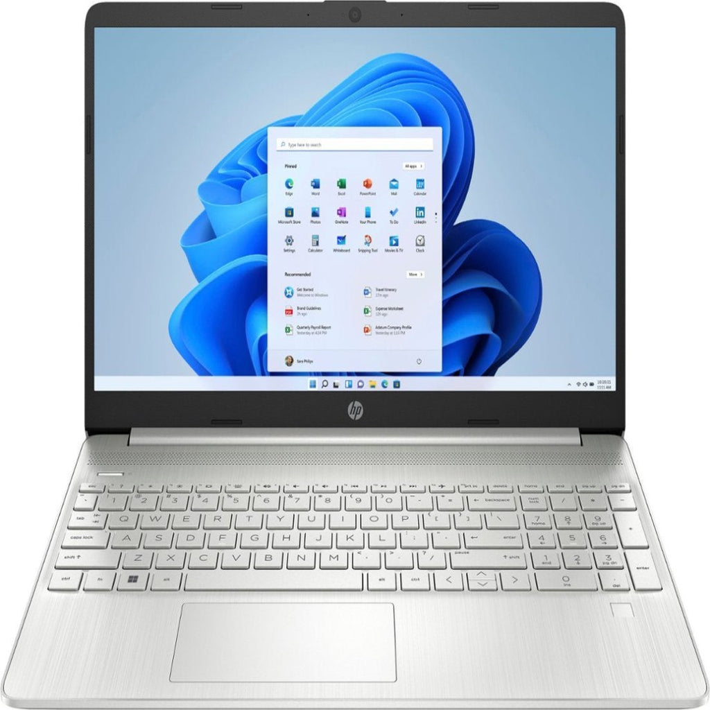 HP - 15.6"" Laptop - Ryzen 3 5300U - 8GB RAM - 256GB SSD - Natural Silver - 15-EF2033DX - Image 2