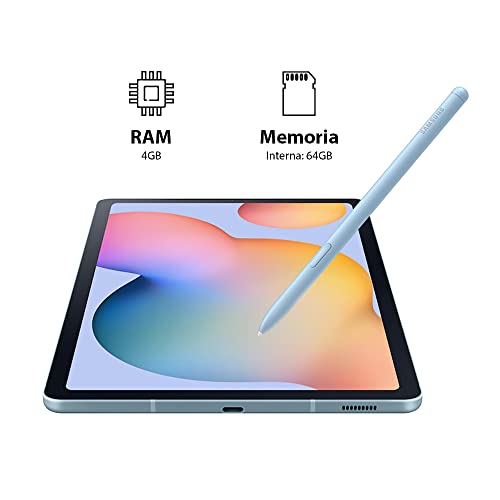 Samsung Galaxy Tab S6 Lite (2022) 10.4in 64GB Wi-Fi - Angora Blue SM-P613NZBAXAR - Image 3