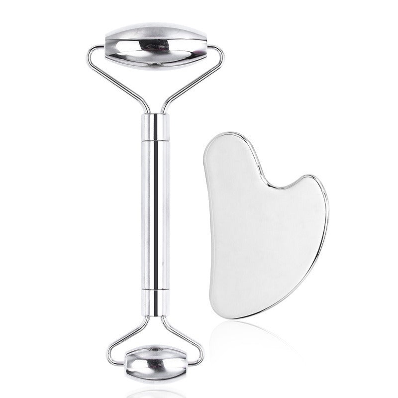 Facial Roller & Gua Sha Massage Beauty Tool - Image 3