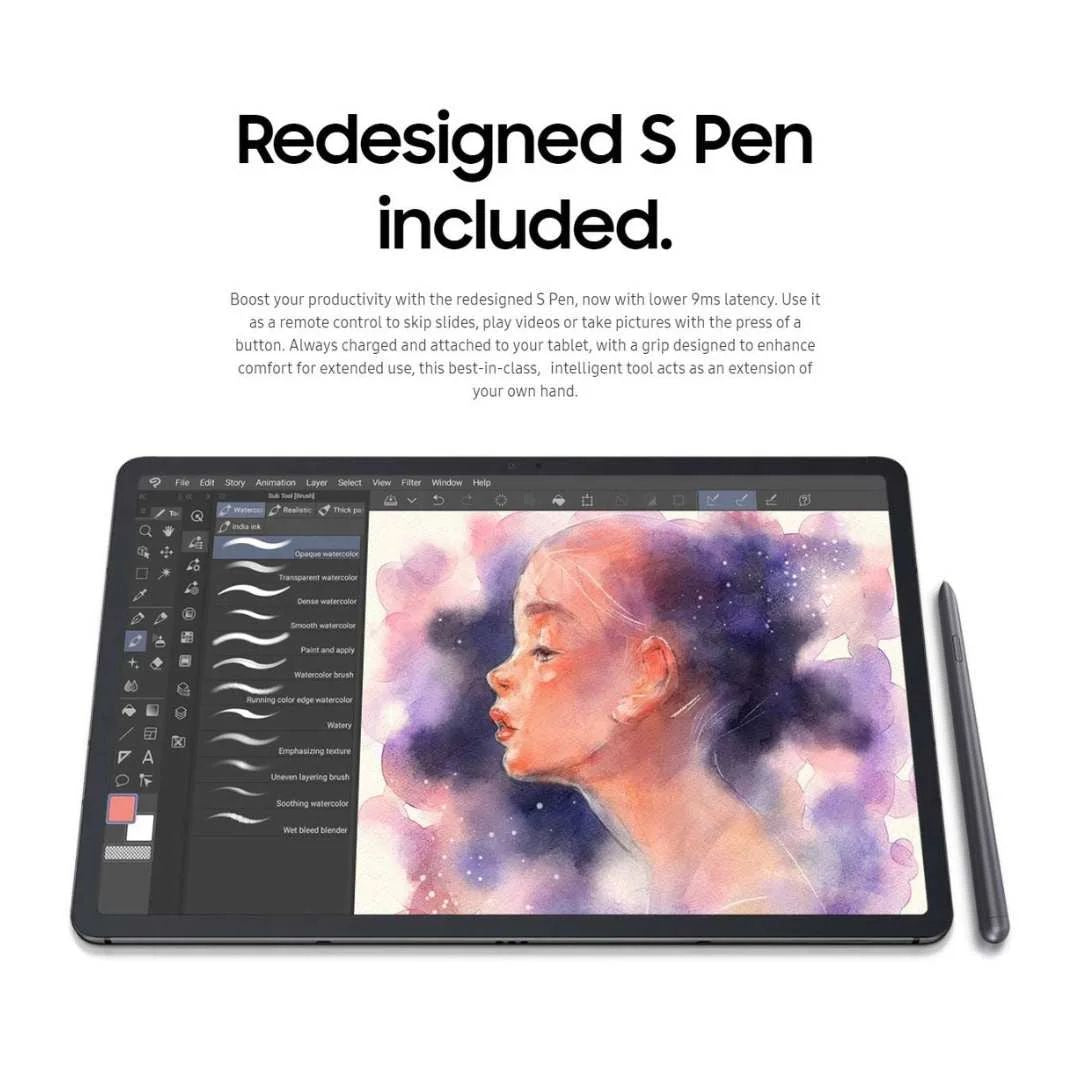 Samsung Galaxy Tab S7+ Wi-Fi, Mystic Black - 512GB - SM-T970NZKFXAR - Image 6