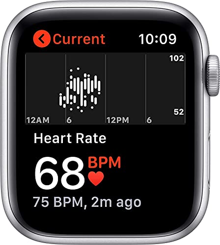 Apple Watch SE (GPS) 40mm Silver Aluminum Case with Abyss Blue Sport Band - MKNY3LL/A - Image 4