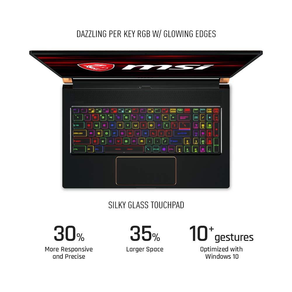 MSI GS75 Stealth-204 17.3" Notebook - i7-8750H -RTX 2060 - 16 GB RAM - 256 GB SSD (GS75204) - Image 5