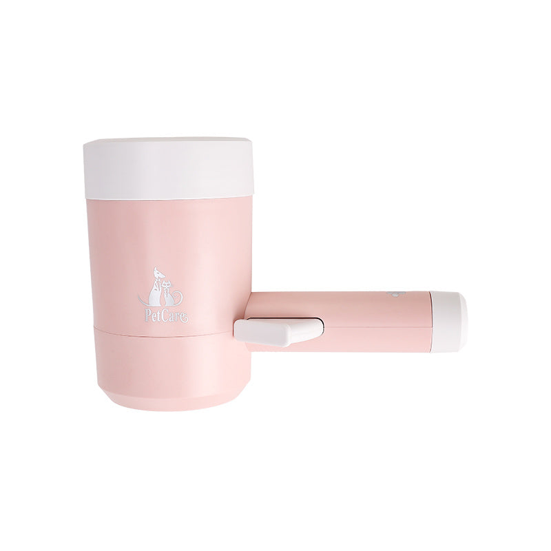 Portable Pet Paw Cleaner Cup - Pink