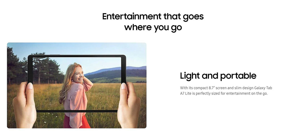 Samsung Galaxy Tab A7 lite 32GB Dark Gray WiFi/LTE Charter Spectrum-SM-T227USPECTRUM - Image 6