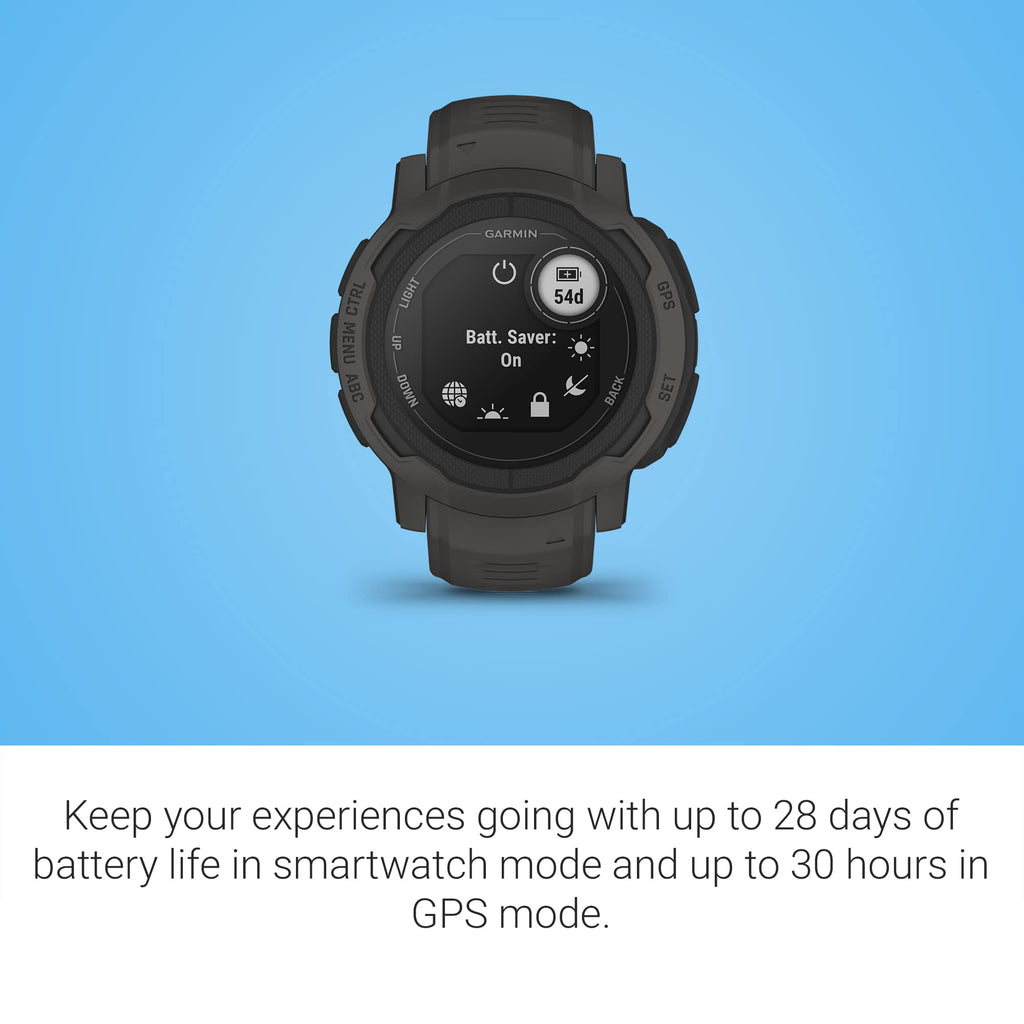 Garmin Instinct 2 45mm Smartwatch - Graphite - 010-02626-10 - Image 3