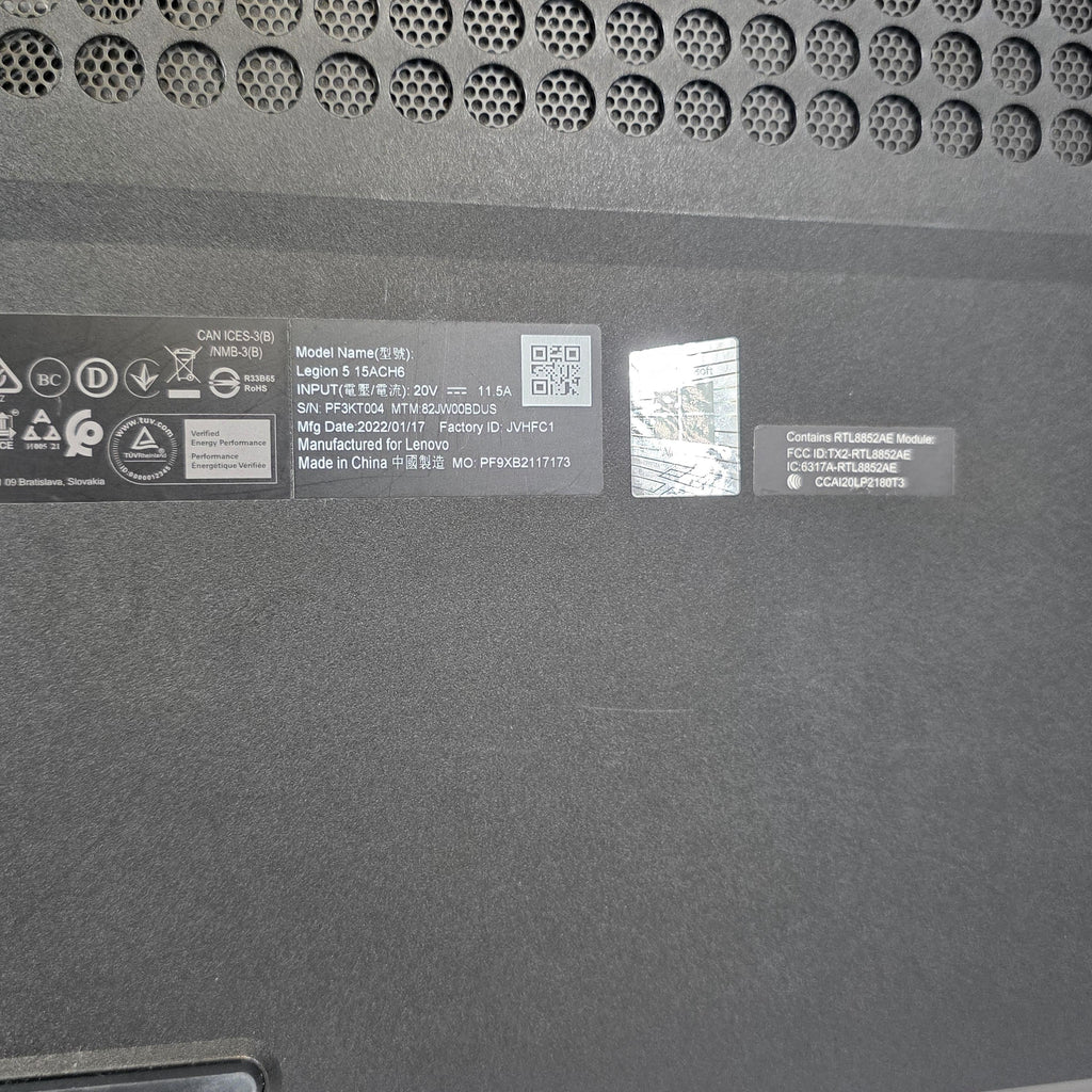 Lenovo Legion 5 15.6 Blue 3.2 GHz AMD Ryzen 7 5800H 32GB RAM 1TB Solid State Drive NVIDIA GeForce RTX 3050 Ti 4 GB - Image 13