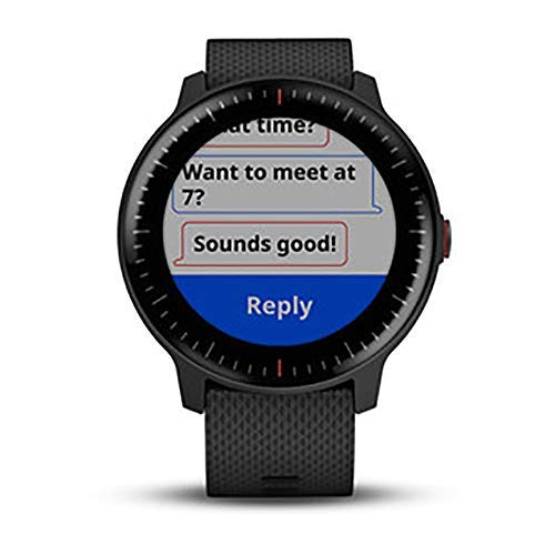 Verizon Garmin VivoActive 3 Music Smartwatch - Black - 010-01986-00 - Image 3
