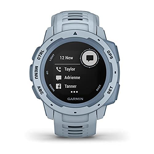 Garmin - Instinct GPS Smartwatch 45mm Fiber-Reinforced Polymer - Sea Foam - 010-02064-64 - Image 7