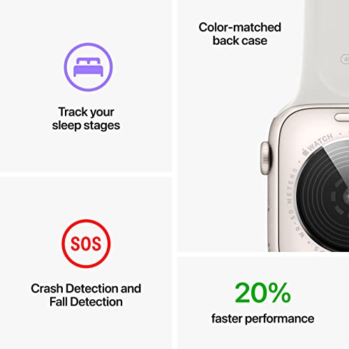 Apple Watch SE (2nd Gen) (GPS, 40mm) - Midnight Aluminum Case with Midnight Sport Band, S/M - MNT73LL/A - Image 5
