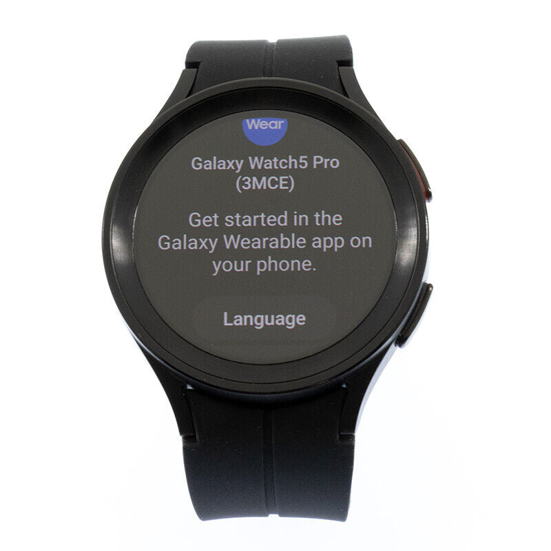 Samsung Galaxy Watch 5 Pro - 45mm - LTE - Black Titanium - SM-R925UZKAXAA - Image 4