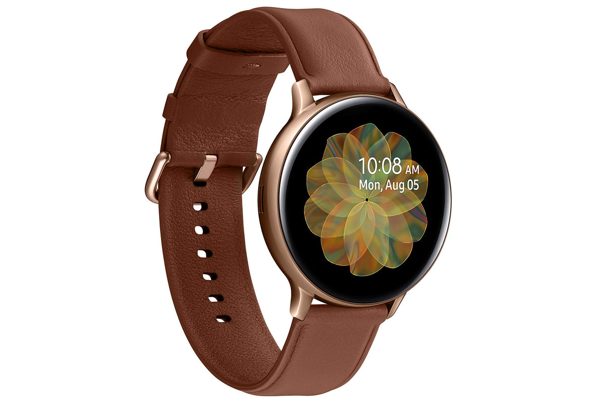 LTE Unlocked Samsung Galaxy Watch Active2 Smartwatch 44mm Stainless Steel Gold - SM-R825USDAXAR - Image 3