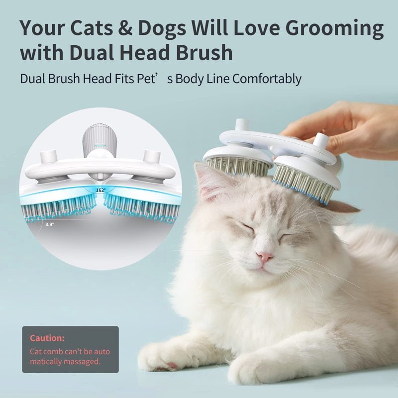 Double-Headed Pet Brush with Negative Ion - Image 5