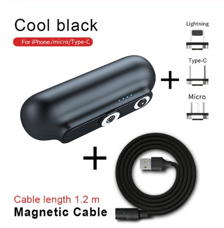 Magnetic Wireless Power Bank - Black