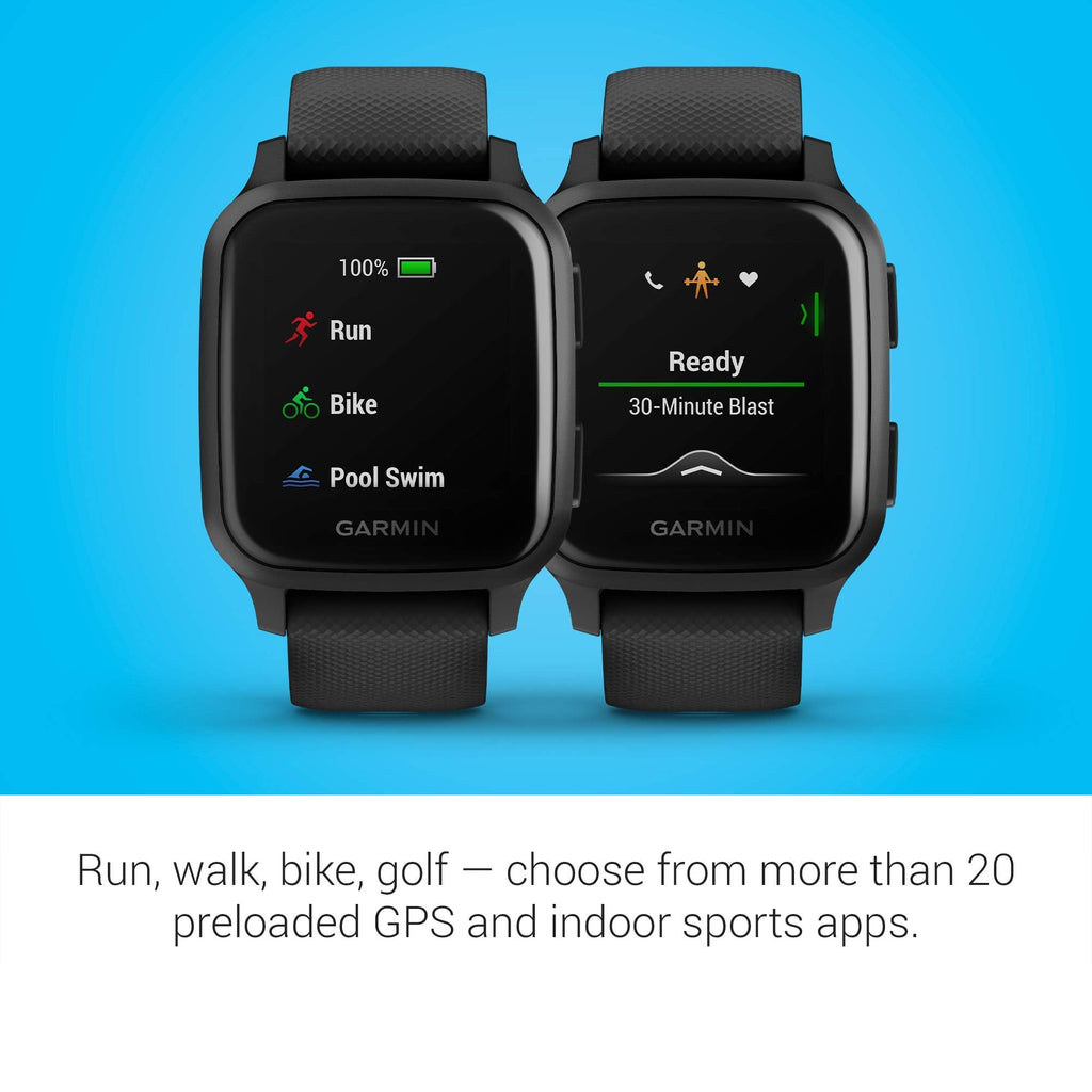 Garmin - Venu Sq Music Edition GPS Smartwatch 33mm - Black - 010-02426-00 - Image 5