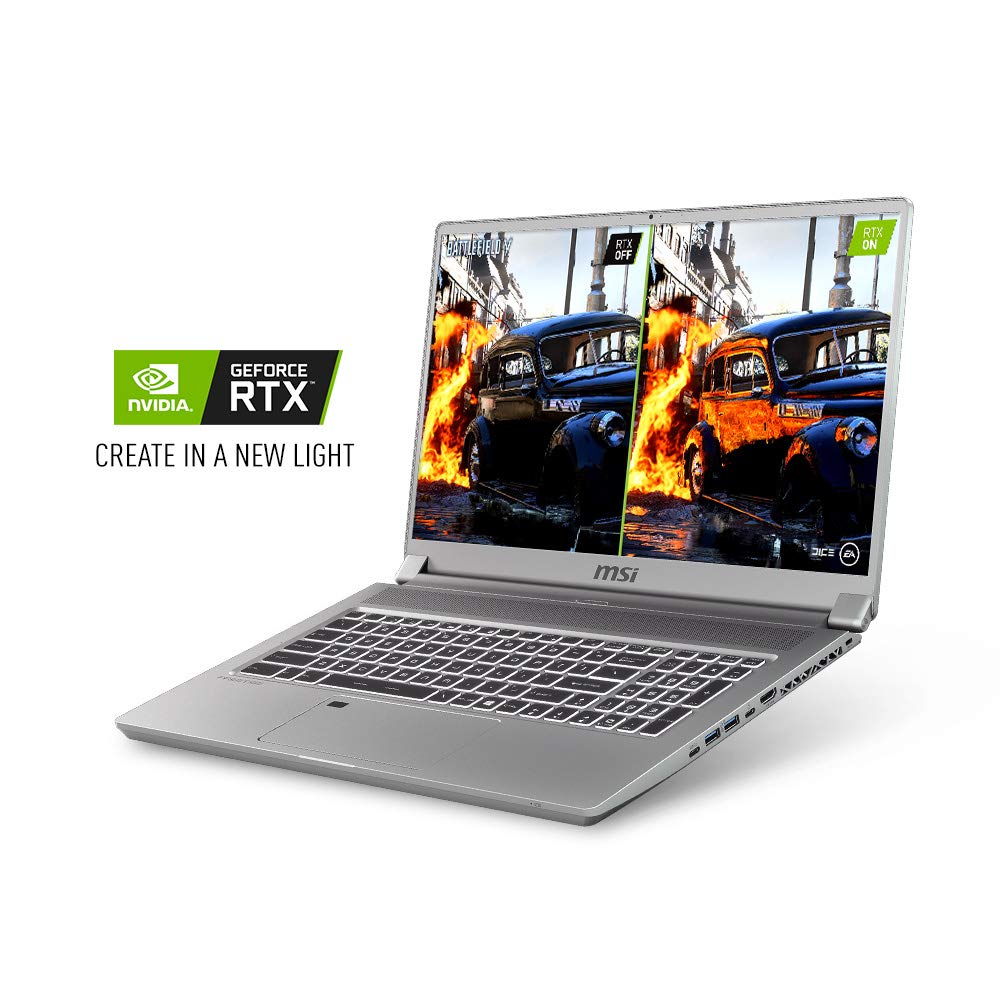 MSI P75 Creator-469 17.3 Laptop, Intel Core i9-9880H, RTX2070, 32GB RAM, 1TB SSD, Windows 10 - P75469 - Image 4