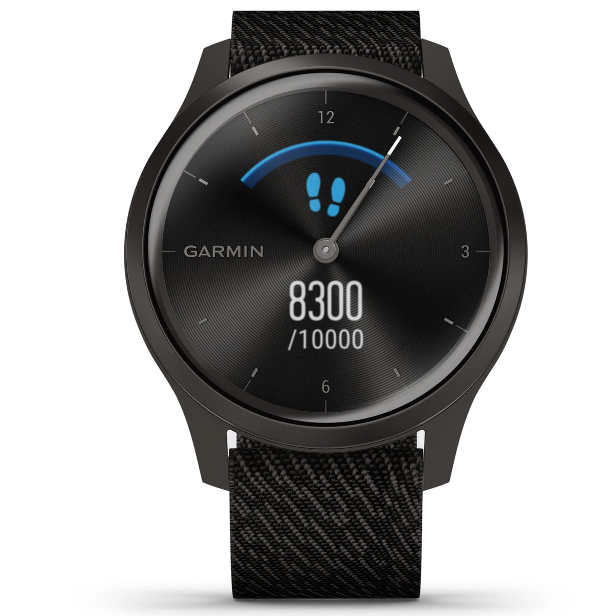 Garmin vivomove Style Hybrid Smartwatch 42mm Aluminum Graphite With Black - 010-02240-03 - Image 7
