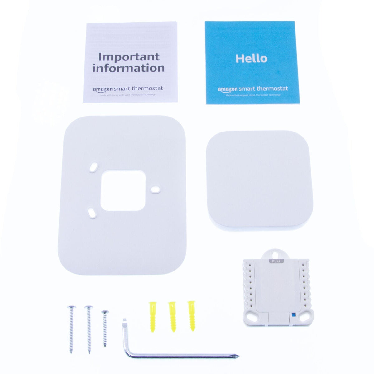 Amazon - Smart Programmable Thermostat with Alexa - White - B08J4C8871 - Image 3