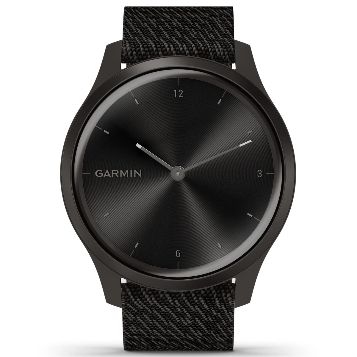 Garmin vivomove Style Hybrid Smartwatch 42mm Aluminum Graphite With Black - 010-02240-03 - Image 4
