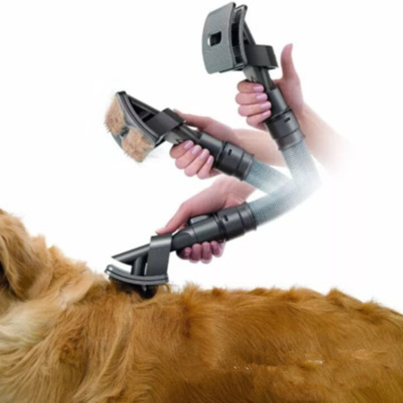 2-in-1 Pet Grooming Vacuum Brush Attachment - Image 2