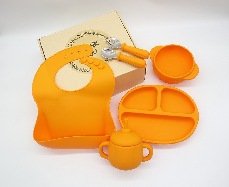 Kids’ No-Spill Cup & Edible Silicone Dinner Plate - Image 3