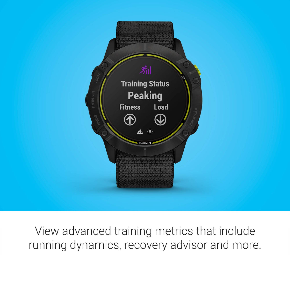 Garmin Enduro Smartwatch GPS Watch with Solar Black UltraFit Nylon Band - 010-02408-00 - Image 6