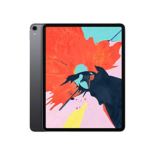 Apple iPad Pro (12.9-inch, Wi-Fi + Cellular, 256GB) - 2018 - Space Gray - MTHX2LL