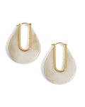 Resin Drop Hoop Earring - Image 6