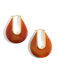 Resin Drop Hoop Earring - Image 5