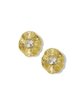 Gold Floral Earring - Image 7