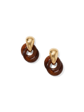 Resin Link Drop Hoop Earring - Image 7