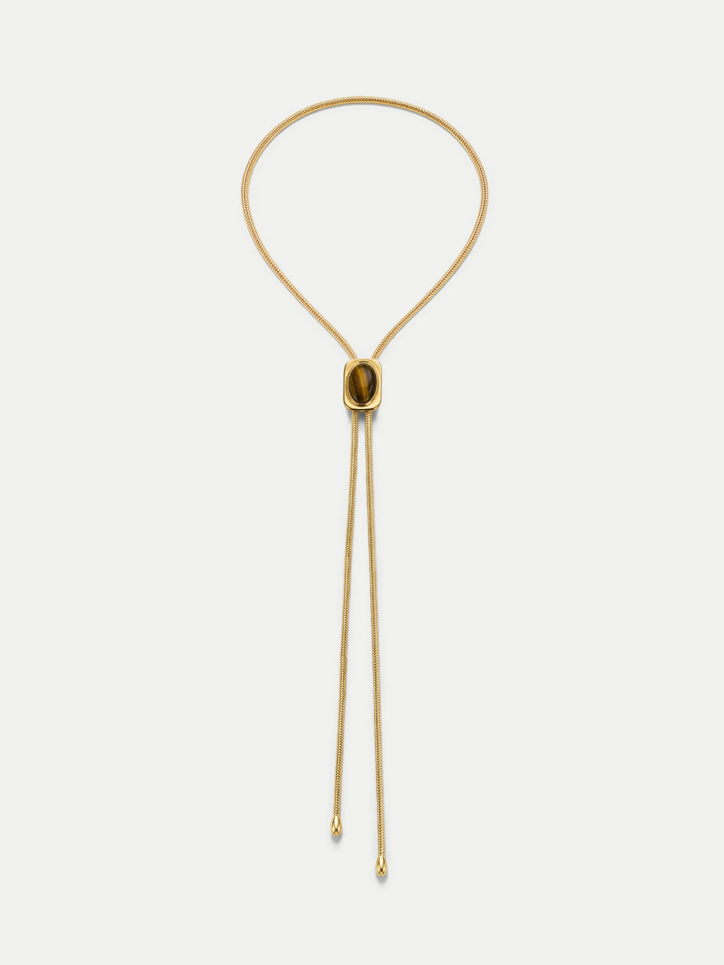 Tiger’s Eye Cabochon Bolo - Image 4