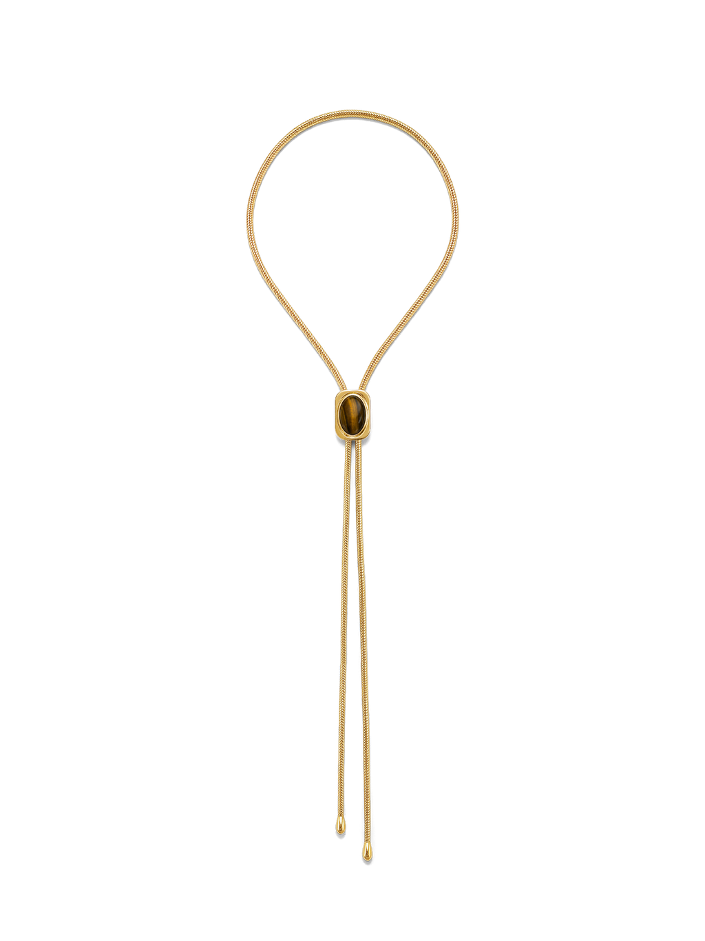 Tiger’s Eye Cabochon Bolo - Image 6
